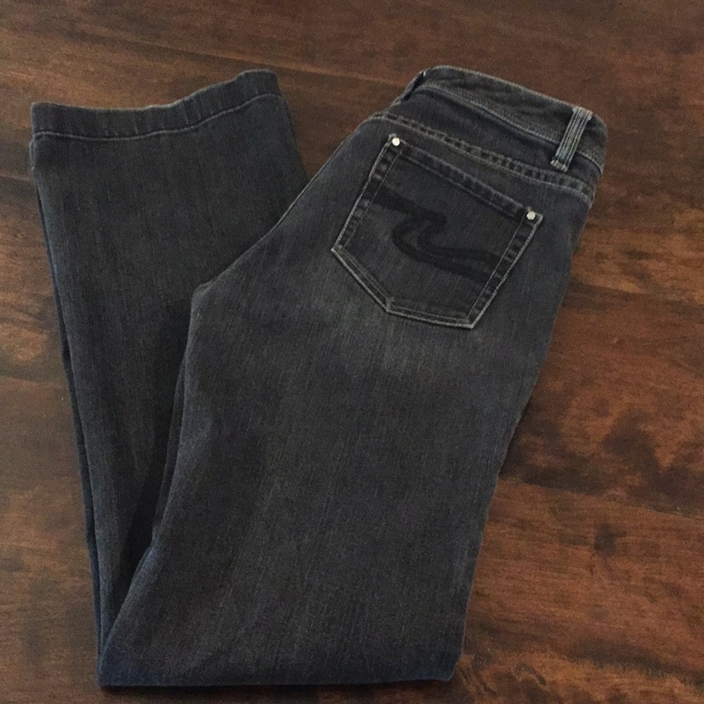 White House black market black washed jeans